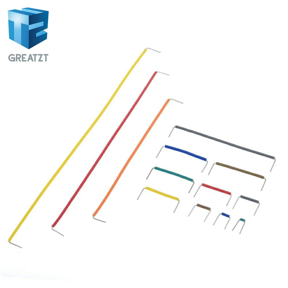 Лидер продаж 140 шт. U Форма Solderless Макет соединительный кабель Провода комплект для