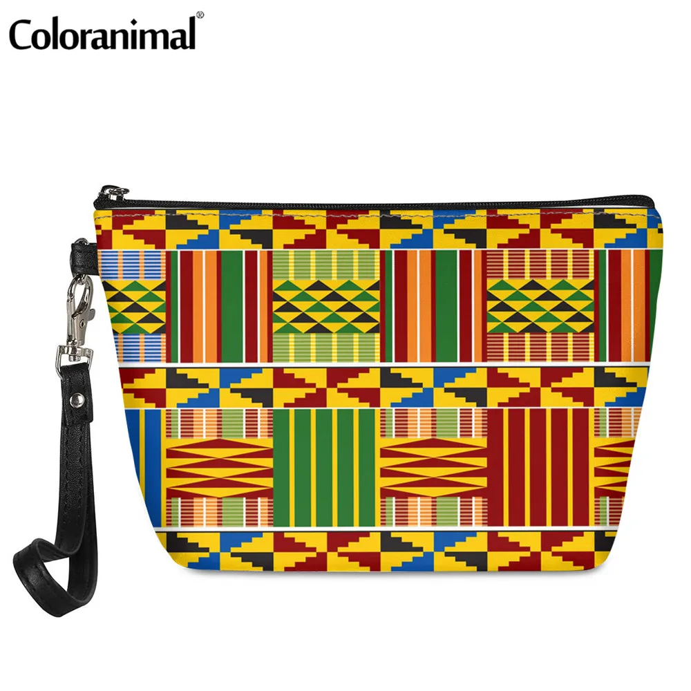 Coloranimal Африканский узор Кенте с геометрическим принтом Женский чехол для