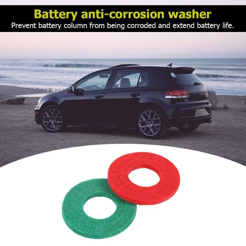 2 шт. автомобильные аккумуляторные стойки антикоррозийные аксессуары