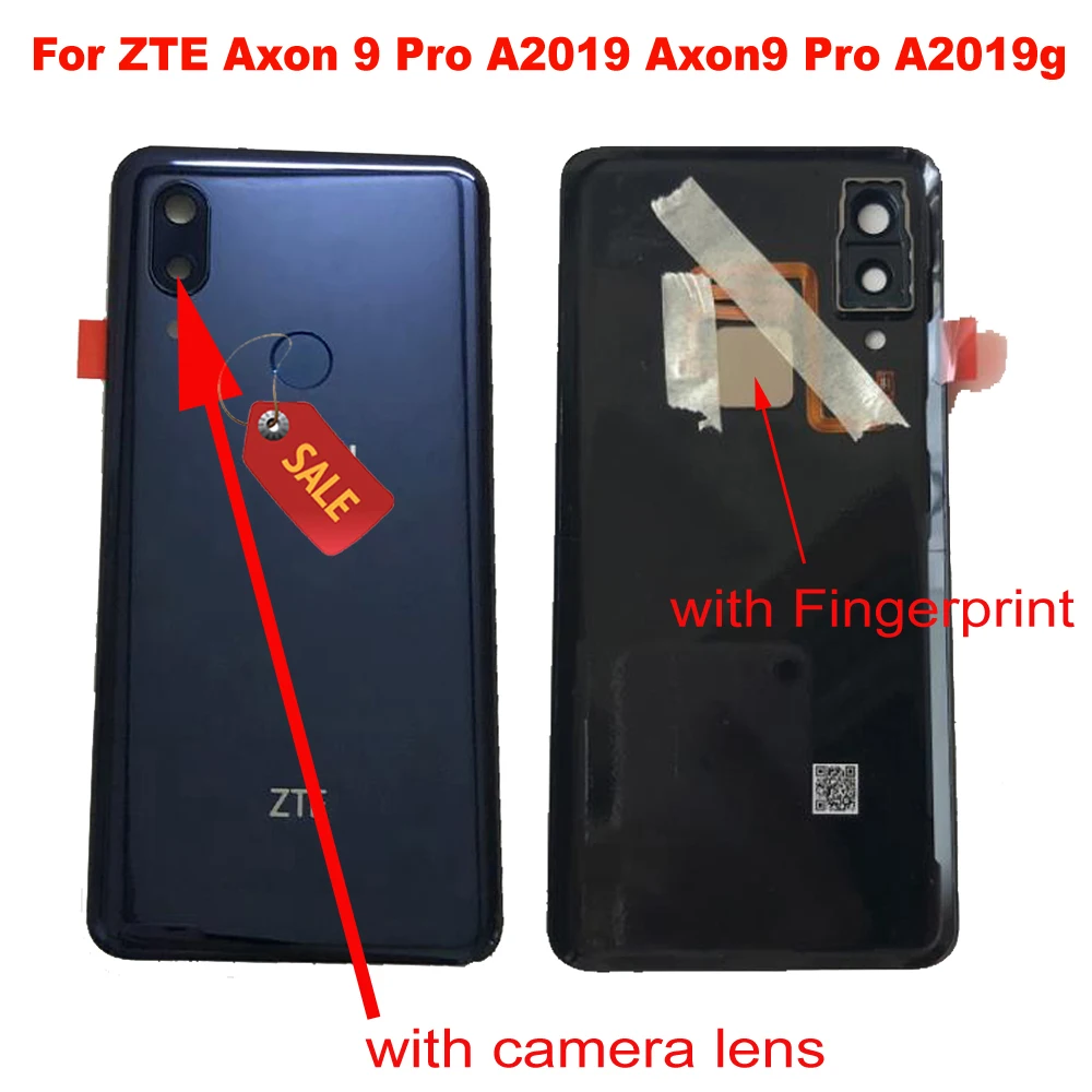 Оригинальная Задняя крышка батареи для ZTE Axon 9 Pro A2019 Axon9 A2019g корпус двери задний