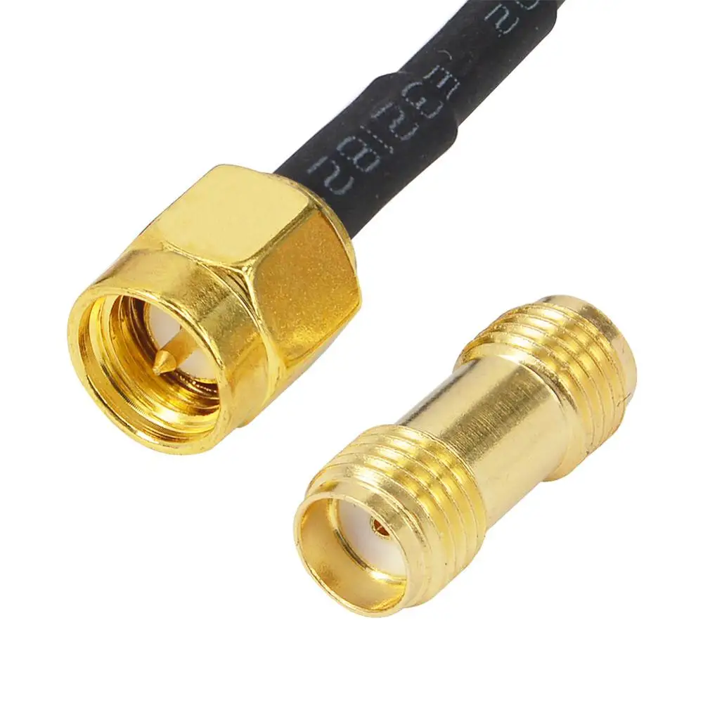 2 дБи 3 gsm 824 960 МГц 1710 1990 GSM антенна штекер SMA разъем 1 5 м + гнездо в SMA|Антенны для