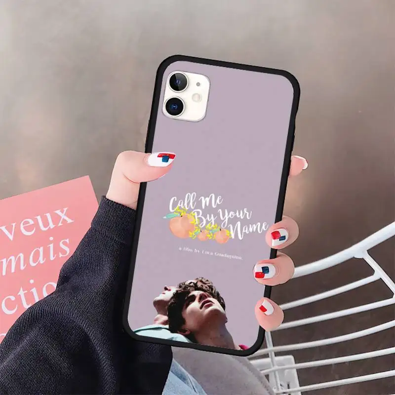 

call me by your name poster Phone Case for iPhone 11 12 pro XS MAX 8 7 6 6S Plus X 5S SE 2020 XR
