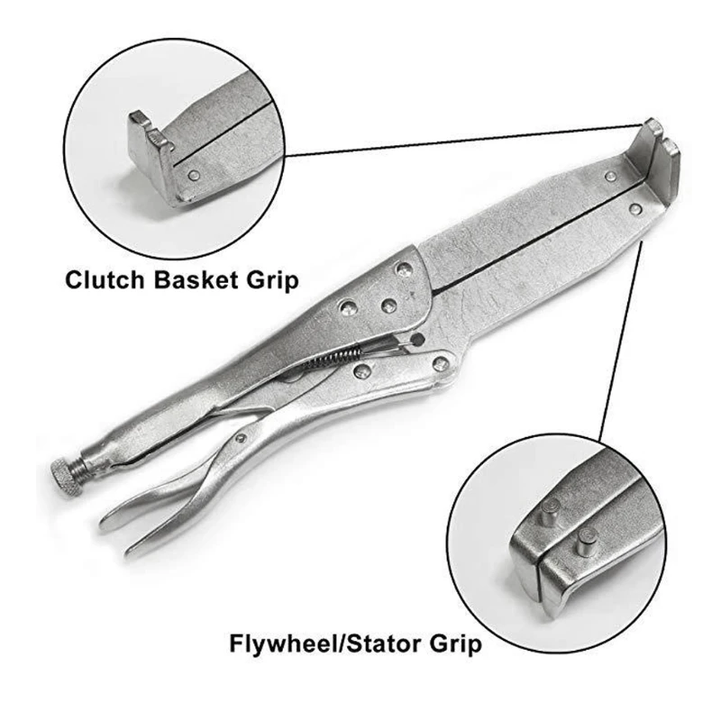 

Clutch Holding Tool Square Tooth Clutch Holding Tool Clutch Hub Basket Flywheel Holder Compatible with ATV Motorcycle
