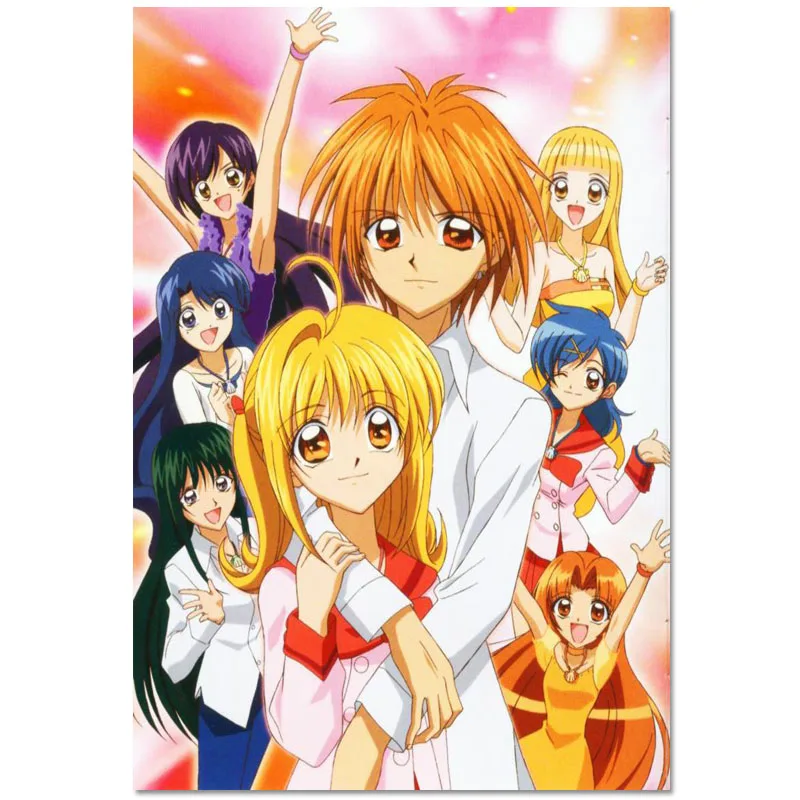 Настенный декор на заказ Постер из ткани в японском стиле аниме с изображением