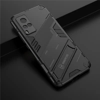 for vivo x60 case x60 pro plus cover shockproof tpu bumper table stand protect armor hard pc phone case for vivo x60 pro plus