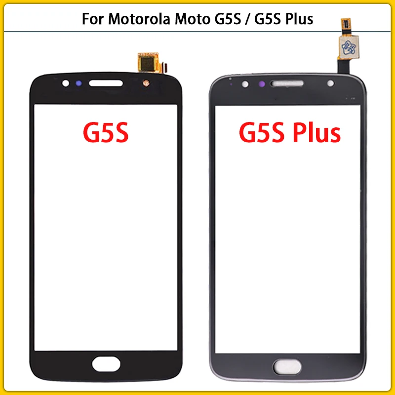 

New For Motorola Moto G5S XT1791 XT1792 Touch Screen Panel Digitizer Sensor Front Glass Lens G5S Plus Touchscreen Replace