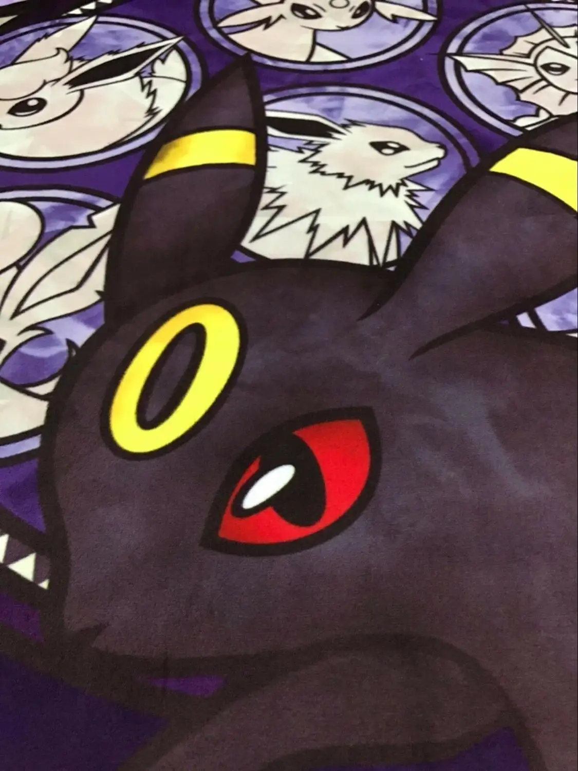Umbreon Noctali Nachtara Circle аниме милый ковер для пола Коврик комнаты нескользящий