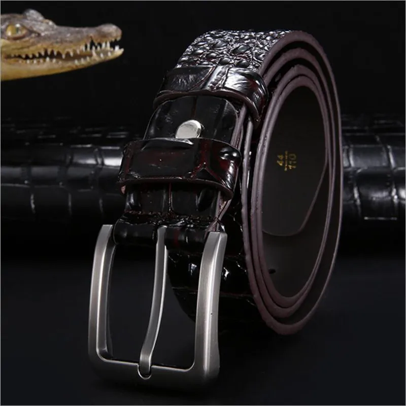 Ремень XKS132 мужской из натуральной кожи Роскошный дизайнерский пояс с пряжкой