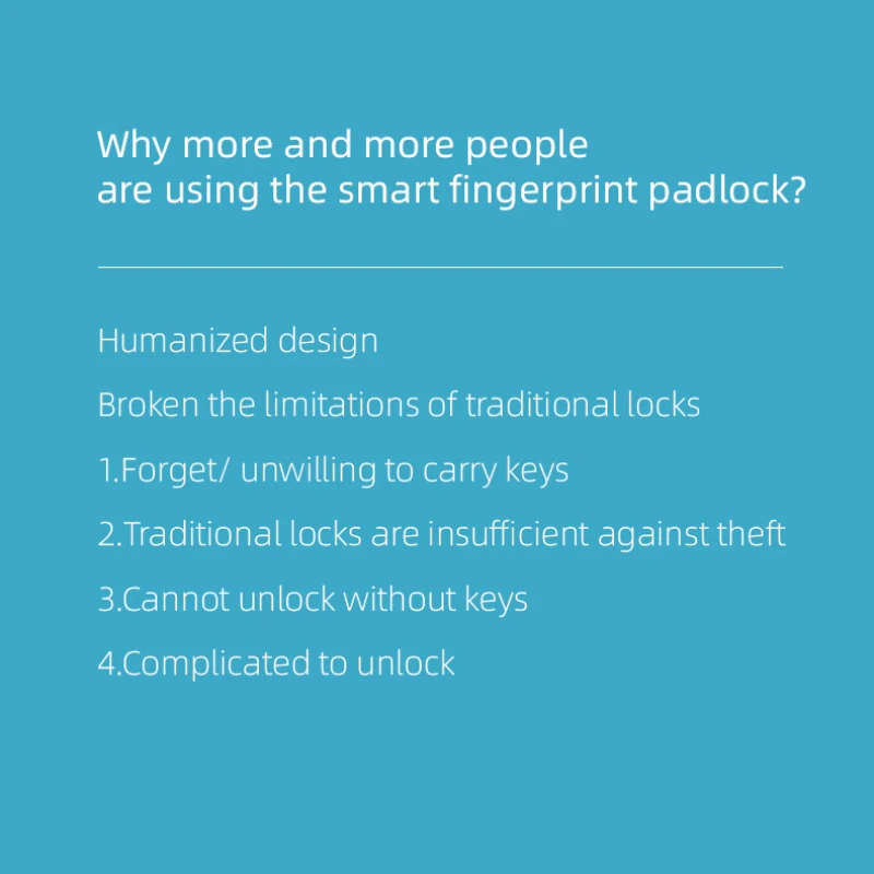 

Tuya Smart Home L3+ Fingerprint Lock Bluetooth Waterproof Smart Lock USB Rechargeable Security Electronic Lock Support Tuya APP