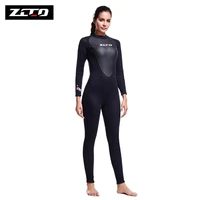 women 3mm snorkeling full body winter keep warm diving suit neoprene scuba one piece professional swim surfing triathlon wetsuit