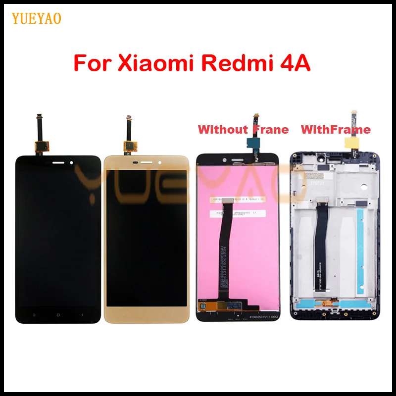 100% протестированный ЖК-дисплей для Xiaomi Redmi 4A 5 0 дюймовый сенсорный экран 1280*720