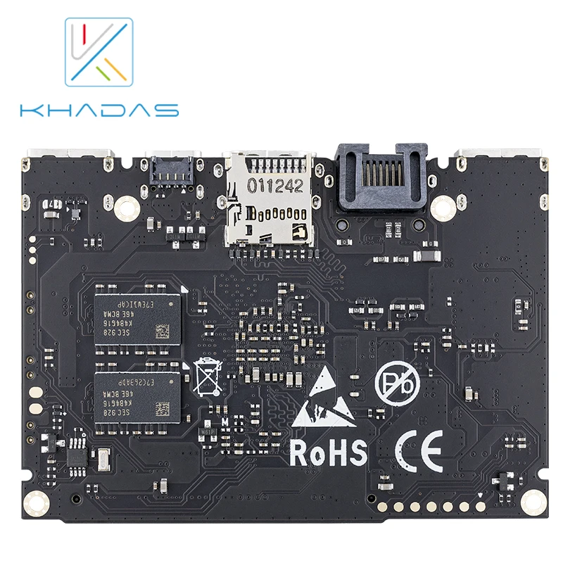 Khadas VIM1 Pro четырехъядерный ARM одноплатный компьютер Amlogic S905X с открытым исходным