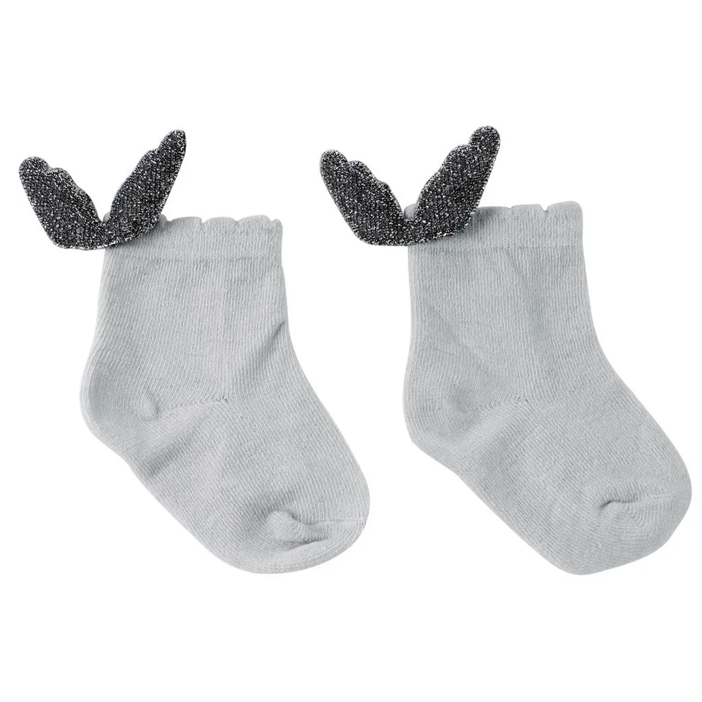 

Baby Socks Air Conditioning Summer Cute Wing Cotton Baby Kids Girls Toddlers High Socks Cute Princess Socks Chausette Bebe