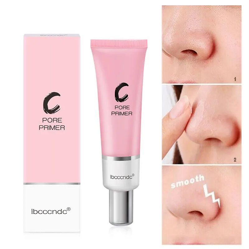 30 мл база под макияж сокращает поры грунтовка основа гладкая для осветления лица