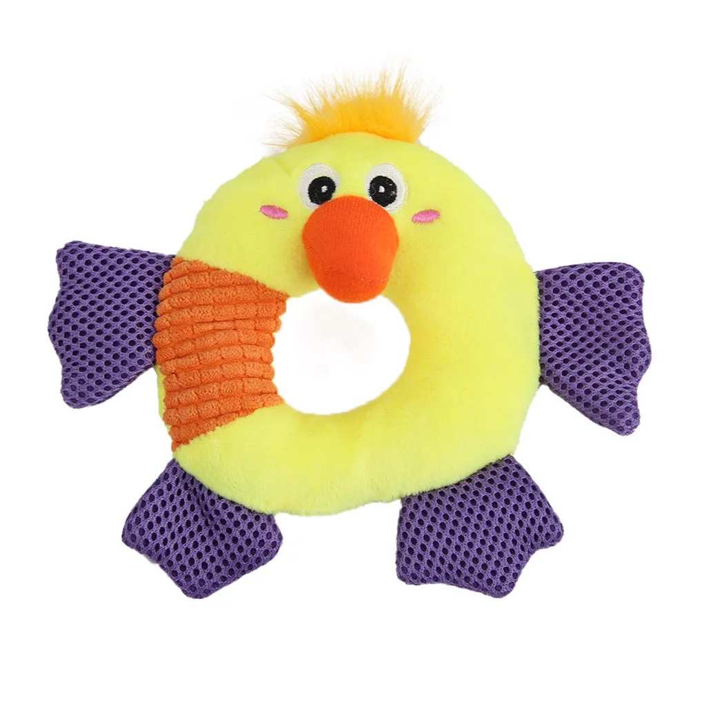 Собака chamsgend игрушки кошки милые животные пискливый щенок игрушка смешная