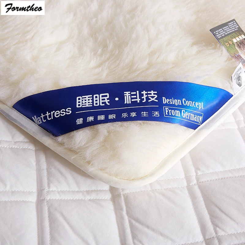 Австралийский шерстяной матрас для кровати formтео 150*190 см утолщенный теплый