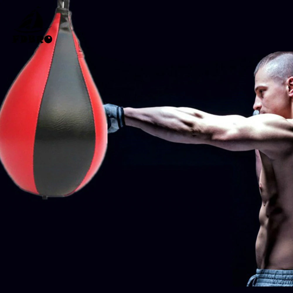 FDBRO подвесной надувной грушевидный боксерский скоростной мяч тайский для