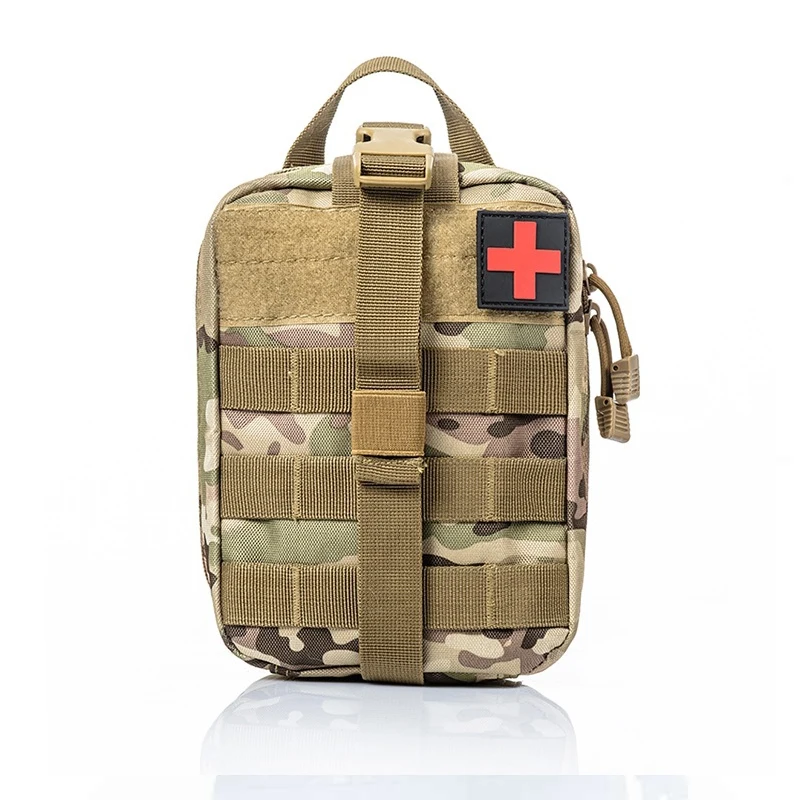 Brilljoy Molle Medical Bag Tactical First Aid Kits Bags Outdoor Hunting Car Emergency Camping Survival Tool Military EDC Pouch
