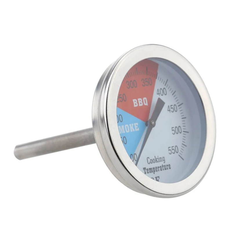 Thermometer Handheld Analog Stainless Steel Bbq Smoker Pit Grill Oven Food Meat Temp Gauge Household Cooking Tools | Дом и сад