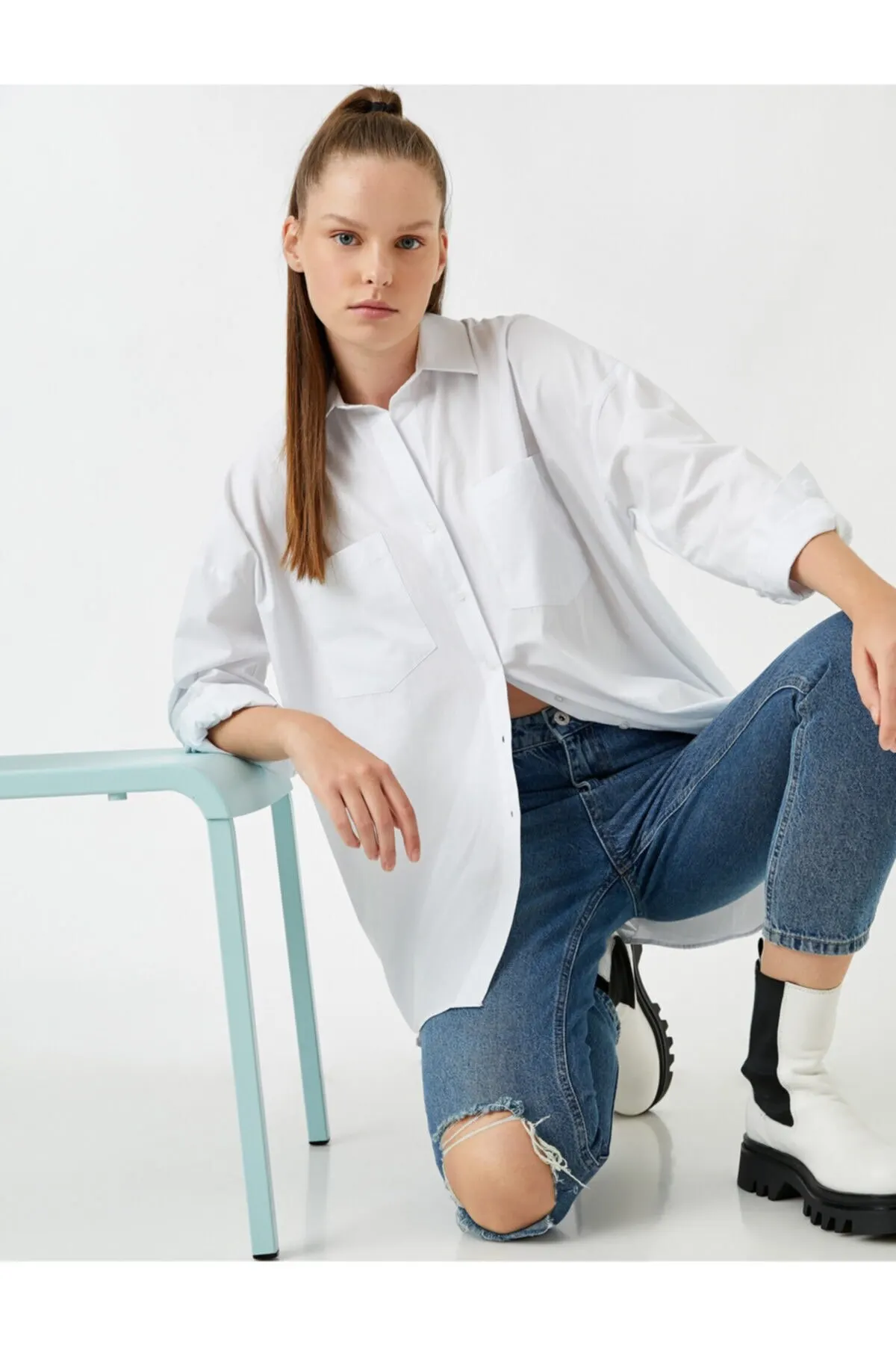 

Women White shirt