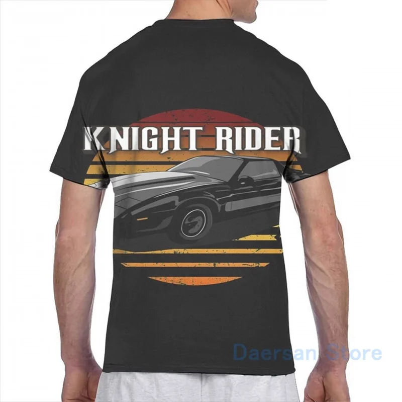 Футболка Мужская/женская с принтом рыцаря райдера модная тенниска короткими