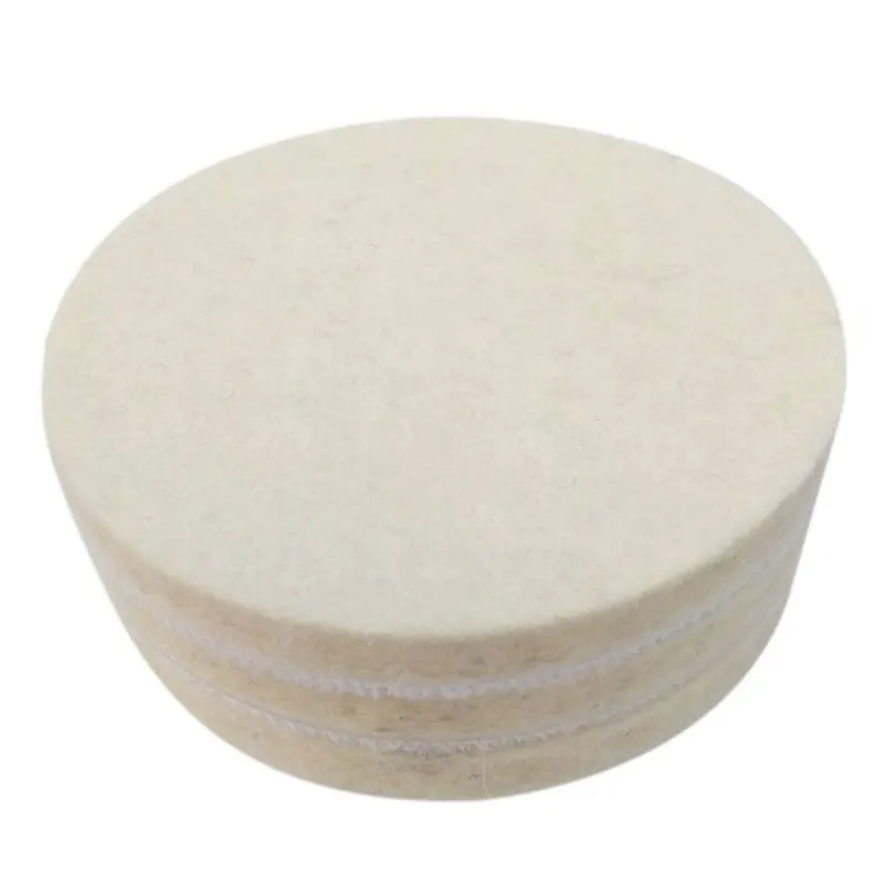 3 шт. 5 дюймов Шерсть полировальная Подушка Bonnets и подложка с адаптером сверла