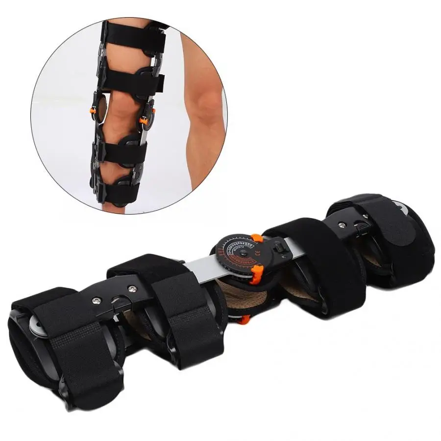 Кронштейн для фиксации коленного сустава поддержка ортоза регулируемая защита