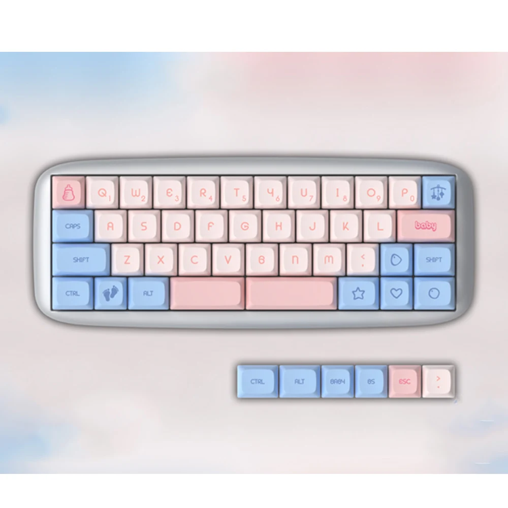 Клавиатура XDA для игр механическая с функцией сублимации PBT цвет в ассортименте |