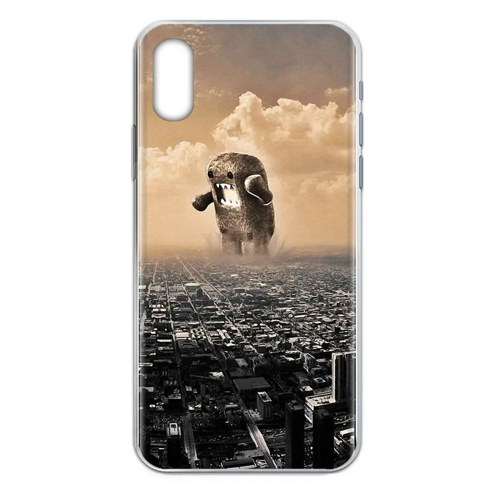 Мультфильм Domo Kun для Xiaomi Redmi Note 8 8A 8T 10 K30 5G Pro Motorola G G2 G3 G4 G5 G6 G7 Plus TPU - купить по