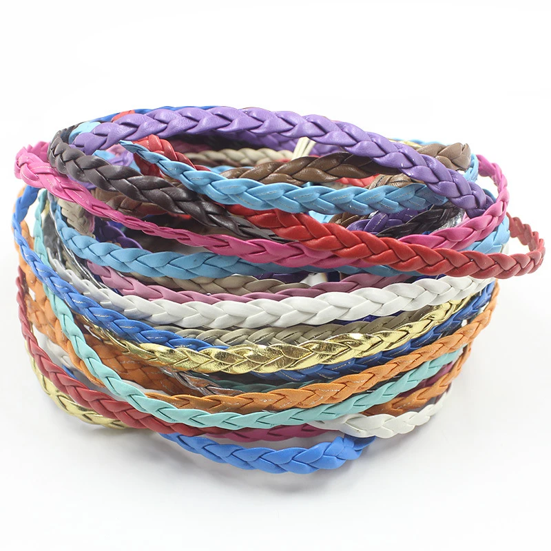 10 м/лот 5 мм плоский плетеный пеньковый шнур из искусственной кожи для