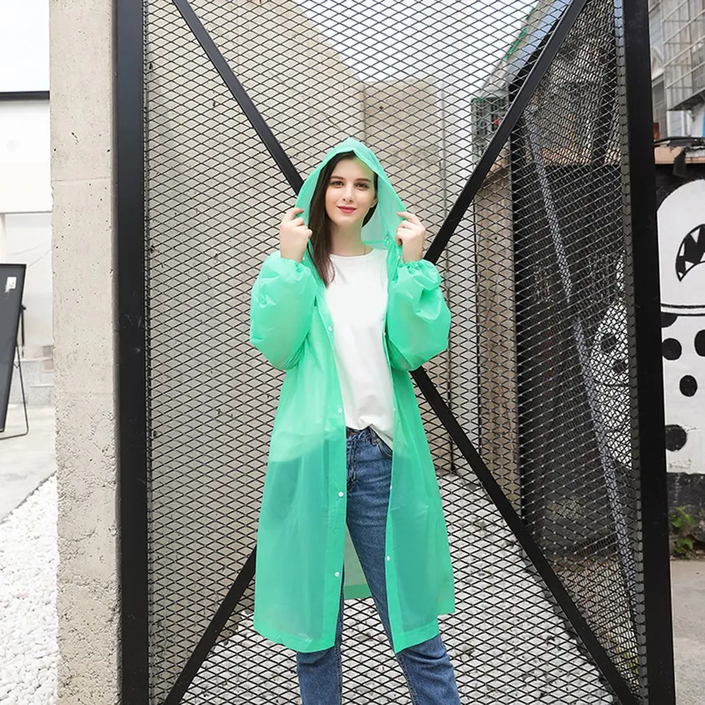 Водонепроницаемый толстый одноразовый дождевик для езды на велосипеде модный