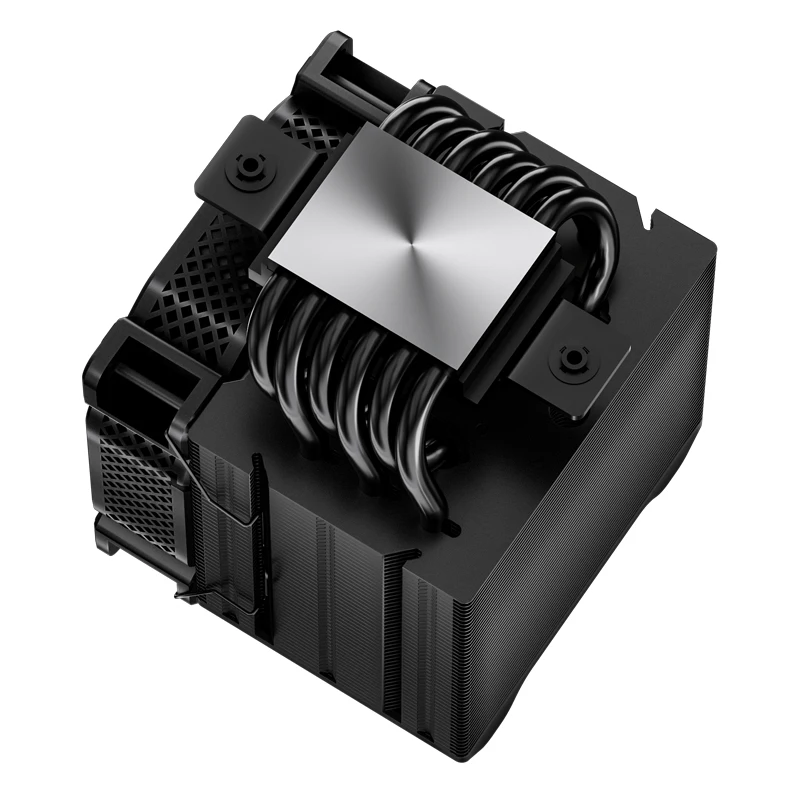 JONSBO HX6210 черный/белый 6 тепловых охладителей процессора 90 мм PWM вентилятор башня с