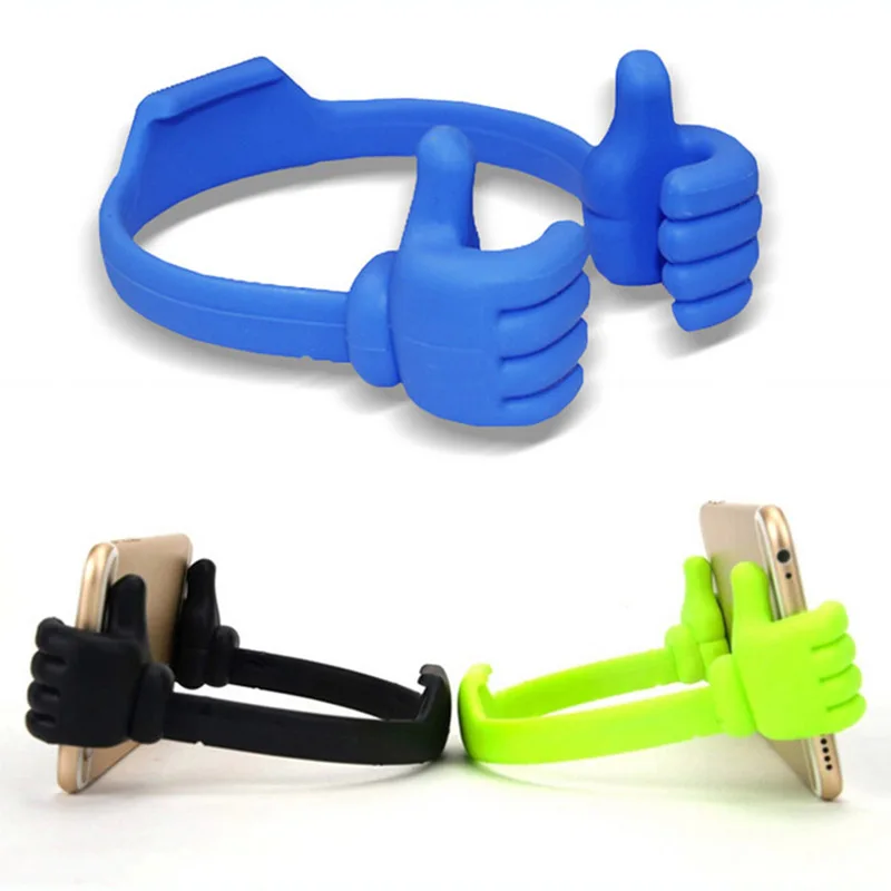 Портативный мобильный сотовый телефон планшет держатель большого пальца