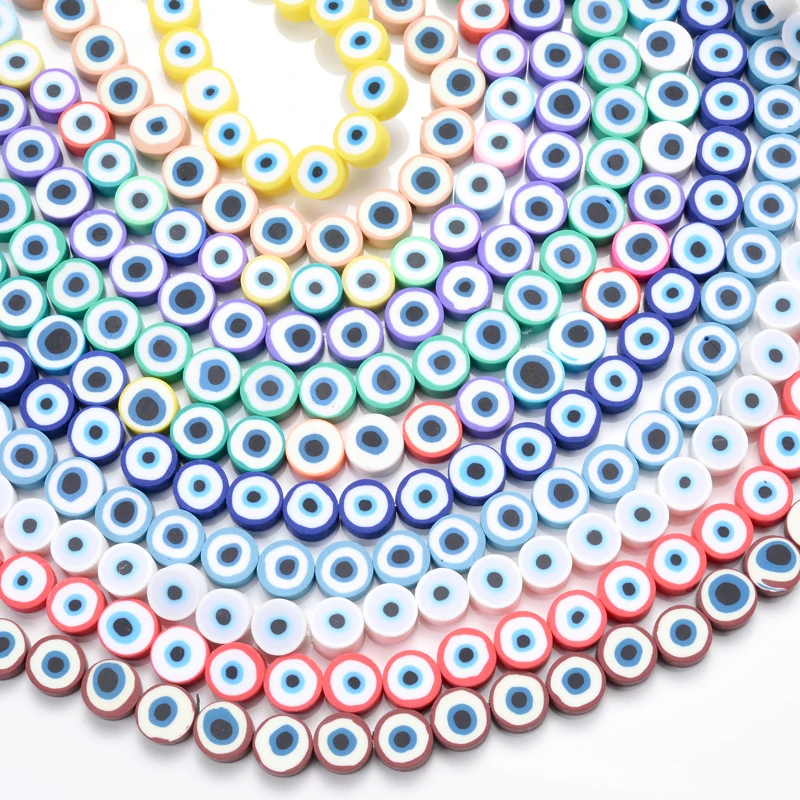 Смешанные бусины из полимерной глины диаметром 7 мм для поделок|Бусины| |