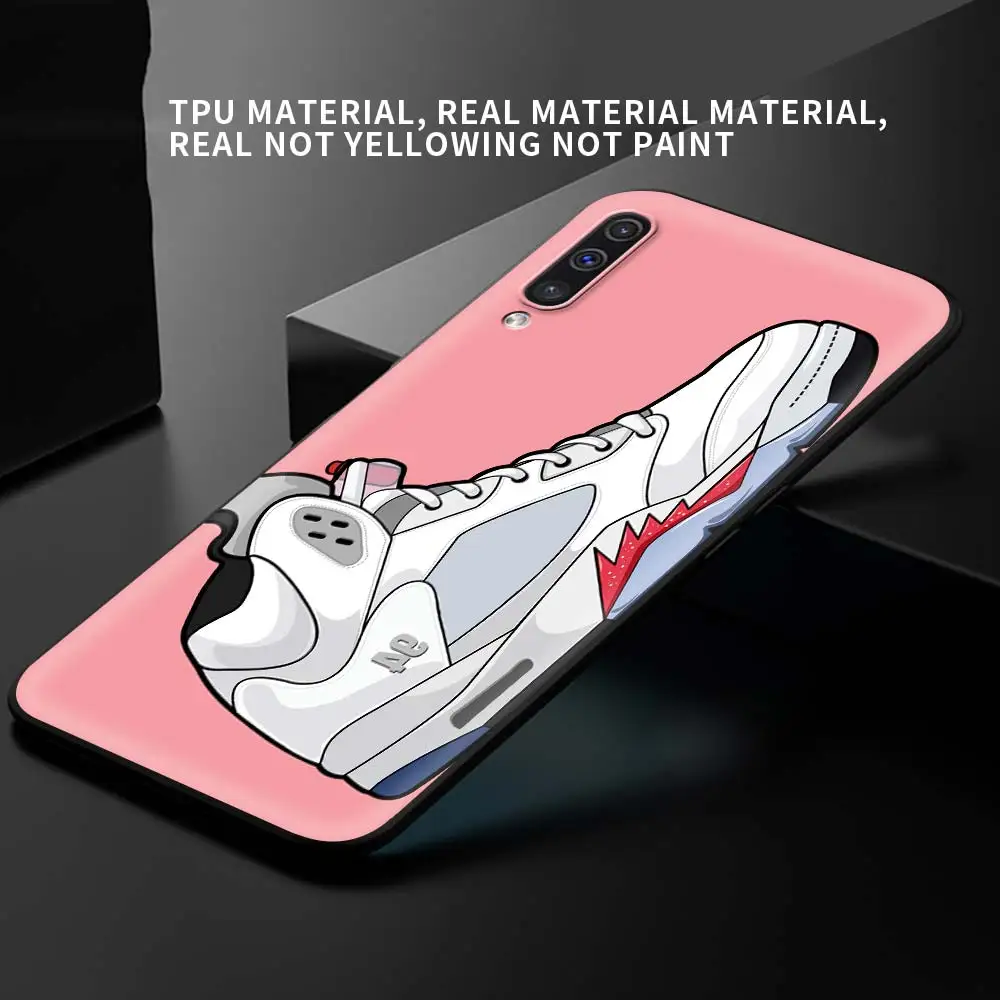 

Sports Shoe Box Case For Samsung A20 A10e Coque Soft Cover for Galaxy A70 A50 A50S A90 5G A20E A30 A30S A10S A10E A40 Caso