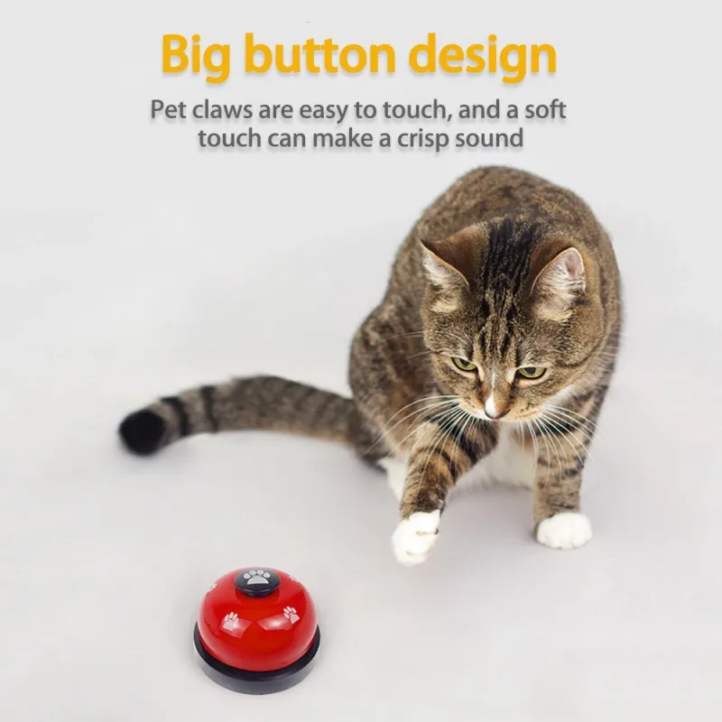 Пазл для домашних животных интерактивный тренировочный колокольчик