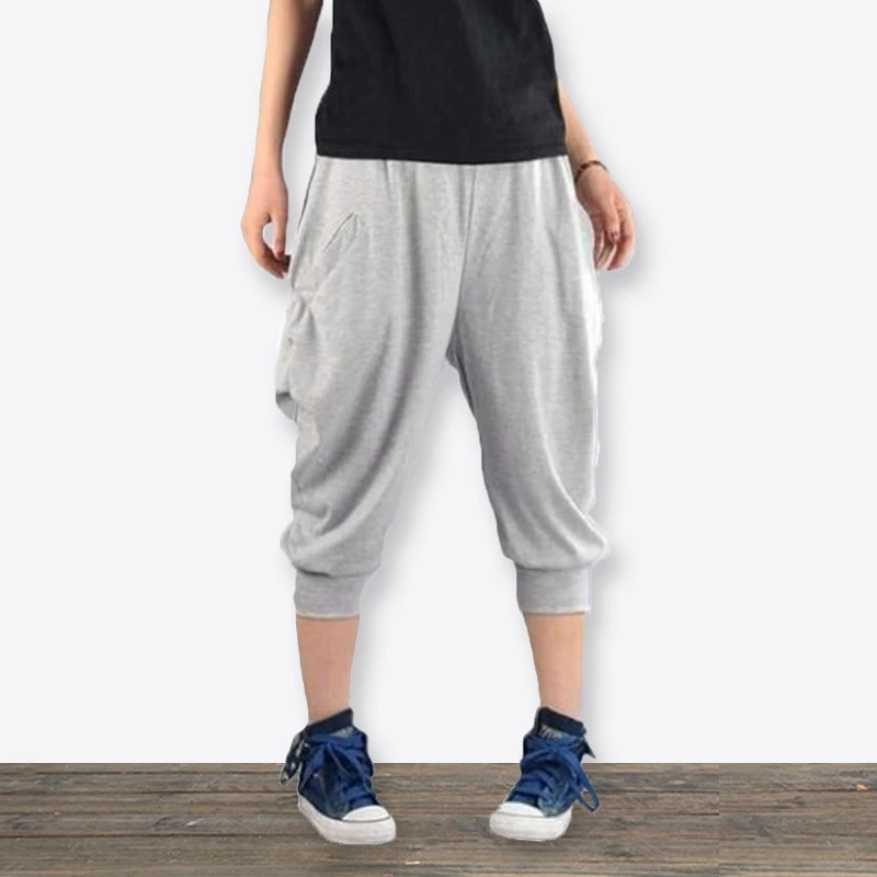 

Pants Harem Mens Lightweight Summer Pants Baggy Joggers Sweatpants 8xl Plus Size Black