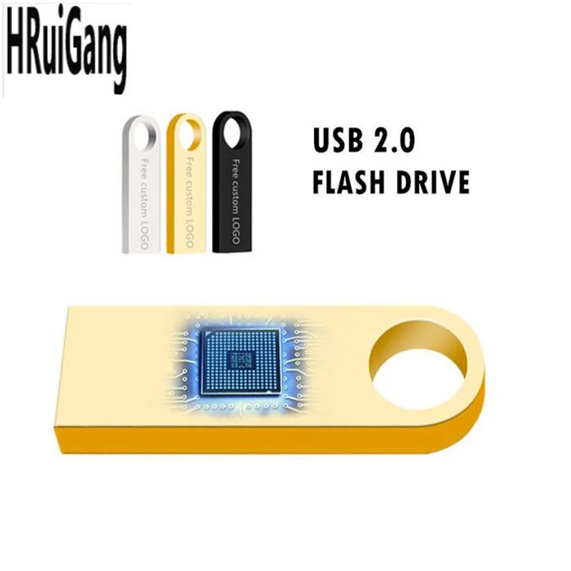 USB флеш накопитель 32 Гб 128 ГБ 8 64 16 водонепроницаемый металлический u диск 2 0