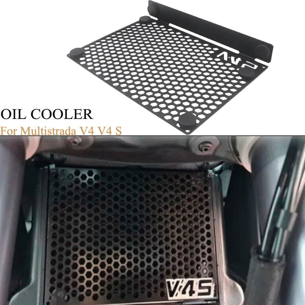 

NEW Accessories Radiator Protective Cover Guards Oil Cooler Radiator Grille Cover Protecter For Ducati Multistrada V4 V4 S V4S