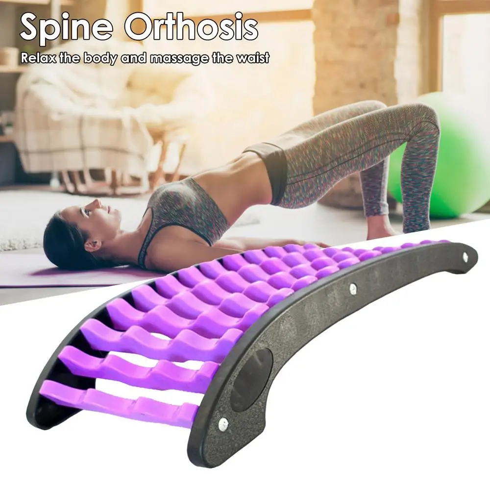 

Yoga Back Massager Stretcher Lumbar Support Relaxation Stretch Equipment Spinal Orthosis Spine Pain Relief Home Fitness Massage