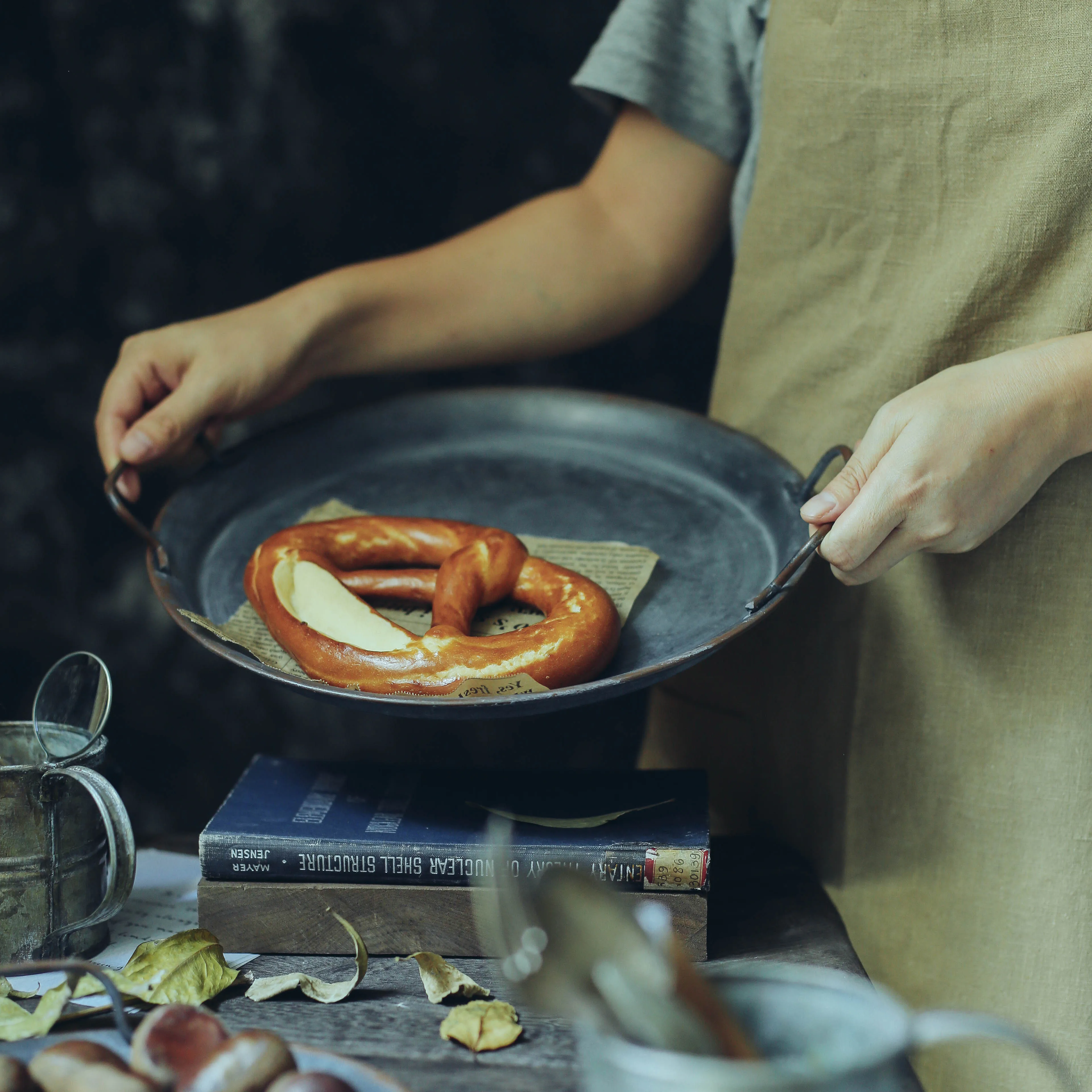 Металлическая пластина с винтажным рисунком ручками ручной работы кованый Ретро