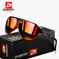 dubery sport style pilot polarized sunglasses men fashion brand design outdoor travel sun glasses high quality tac lens goggles