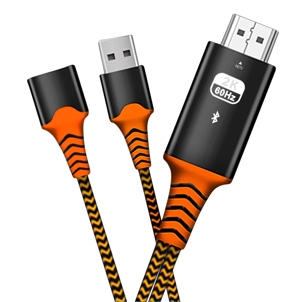 MODAO Универсальный USBC Micro USB к HDMI 4K кабель HDTV цифровой AV Переходный передачи данных