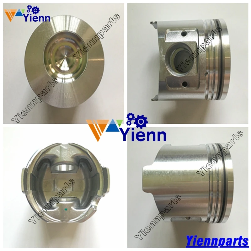 4TNE98 Piston Kit YM129907-22120 YM129907-22080 For Yanmar Excavator Forklift Engine Spare Part | Автомобили и мотоциклы