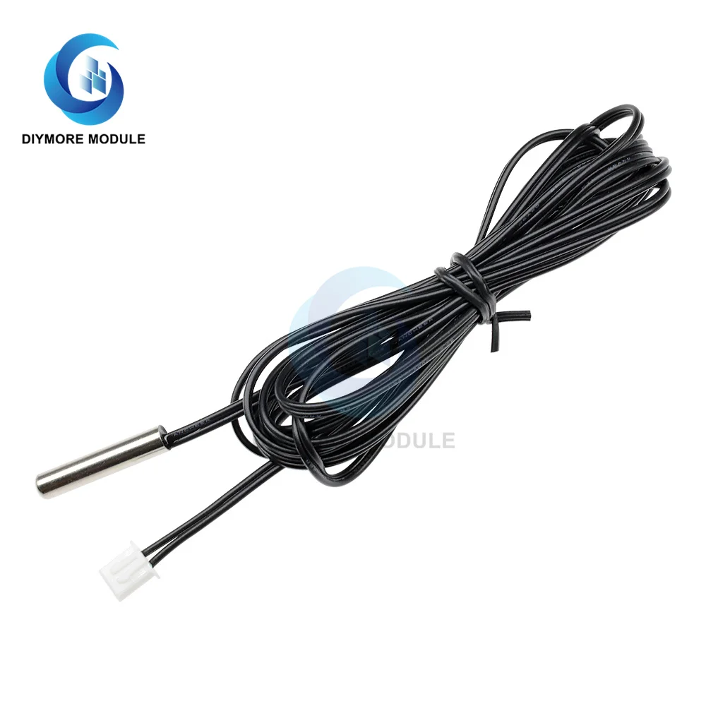 

W1209 Waterproof NTC 10K 1% 3950 Thermistor Accuracy Temperature Sensor 0.3m 0.5m 1m 2m 3m Wire Cable Probe for Arduino W1401