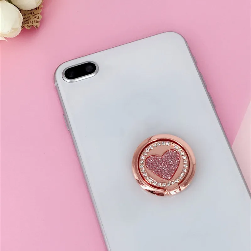 Держатель-подставка с кольцом на палец для IPhone Samsung Xiaomi | Мобильные телефоны и