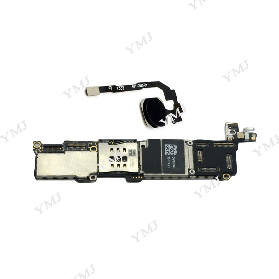 16GB 32G 64G Бесплатный iCloud для iphone 5S материнская плата, оригинальная разблокированная материнская плата для iphone 5S с сенсорным ID/без Touch ID