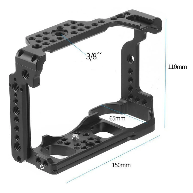 Кронштейн для фотосъемки DSLR камера клетка с кроликом Nikon Z7 Z6 серии алюминиевый