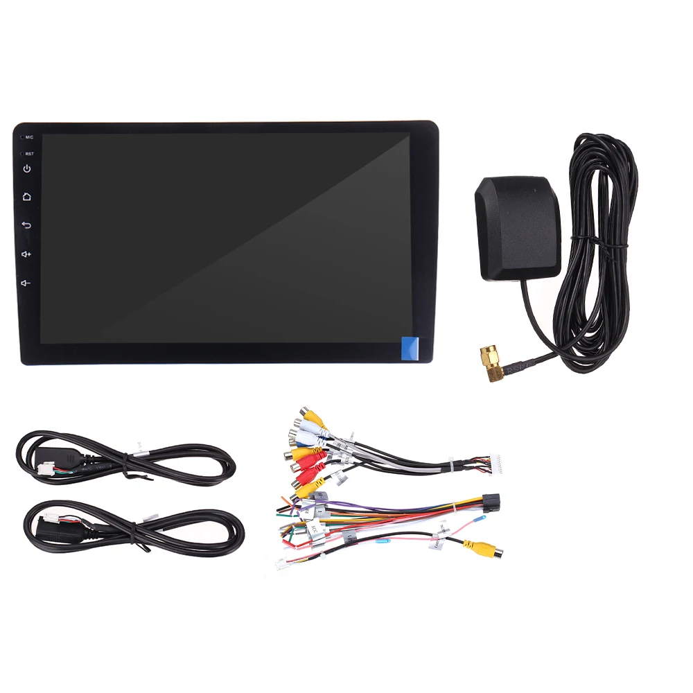 

YUEHOO Android 9.0 Car Stereo Radio 2 DIN MP5 Player 10.1 Inch 8 Core 4+32G Touch Screen 4G bluetooth FM AM RDS Radio GPS Navi