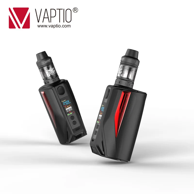 UK SHIP Vaptio N1 Pro KIT электронные сигареты Vape Kit 240W Box 2 мл атомайзер Frogman Coils 510 Mod подходит